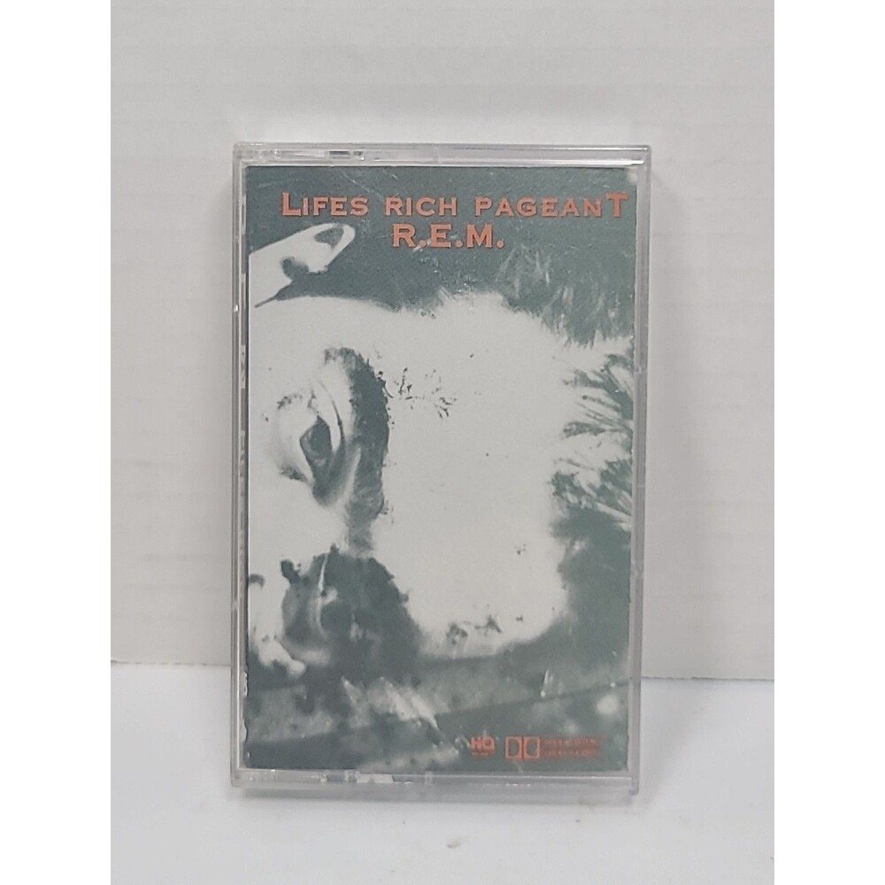 Vintage R.E.M- Life's Rich Pageant Cassette VG+ 1980's